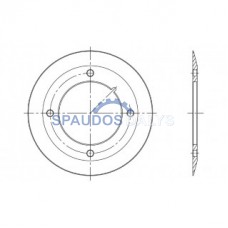 Pjovimo diskas 16.50860-4125 MAN